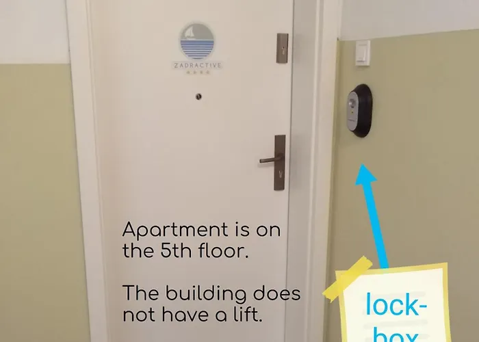 Apartman Zadractive - Perfect View But No Elevator Zára