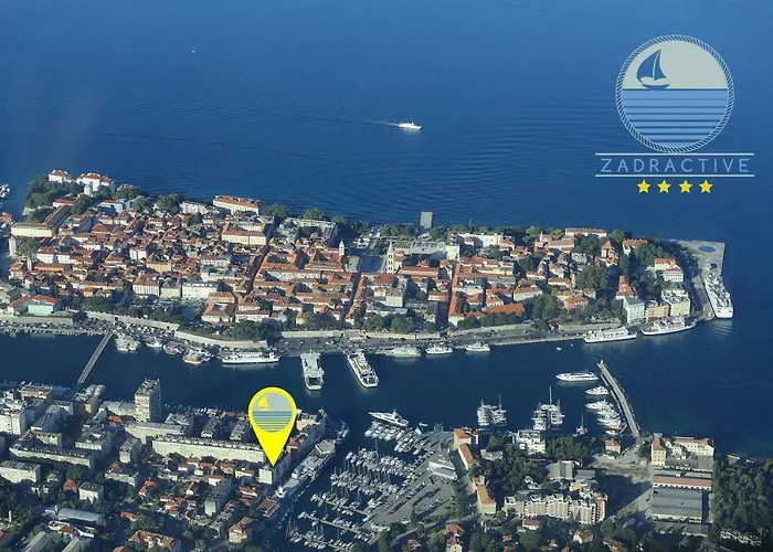 Apartman Zadractive - Perfect View But No Elevator Zára